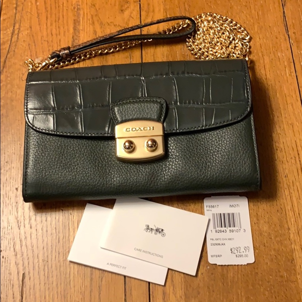 💝Coach Ivy clutch crossbody wristlet